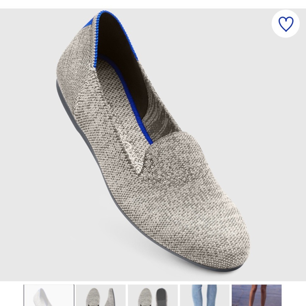NWT Rothy’s Taupe Heather Loafer